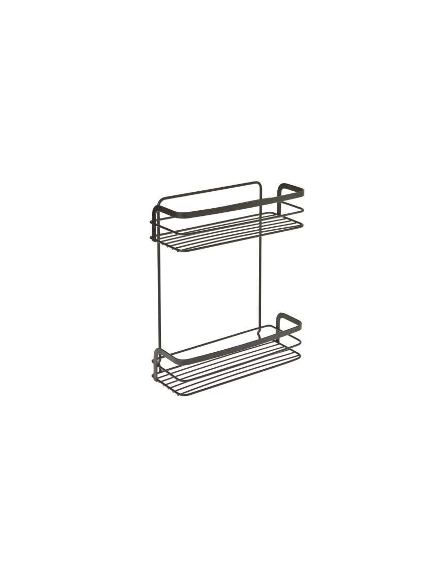 LAVA RECTANGULAR SHELF 2 TIERS 26x10x30 CENTIMETERS