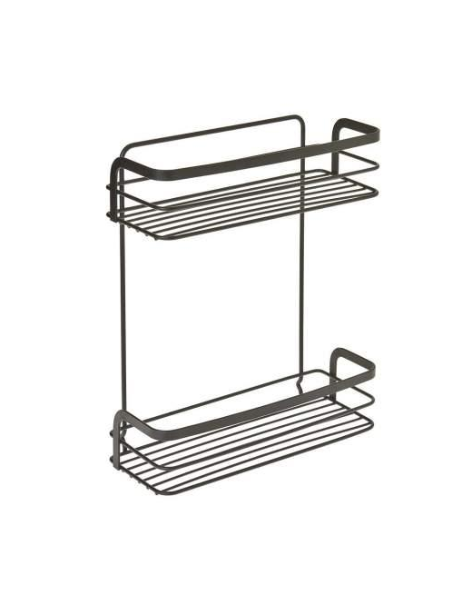 LAVA RECTANGULAR SHELF 2 TIERS 26x10x30 CENTIMETERS