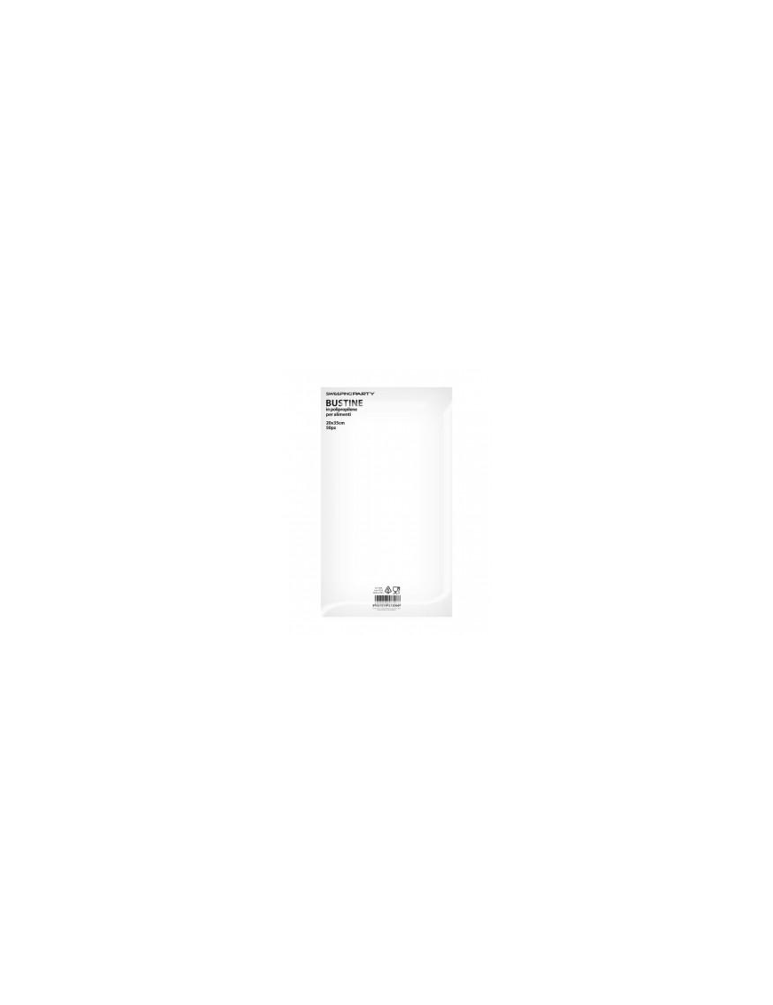 FOOD SACHETS 50 PIECES 20x35 CENTIMETERS