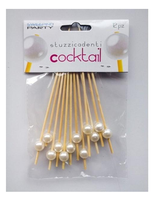 10 CM WHITE PEARL STICKER PICK 12 PIECES
