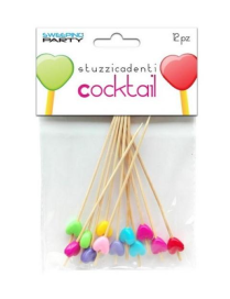 STECCHINI 12 PEZZI CUORE