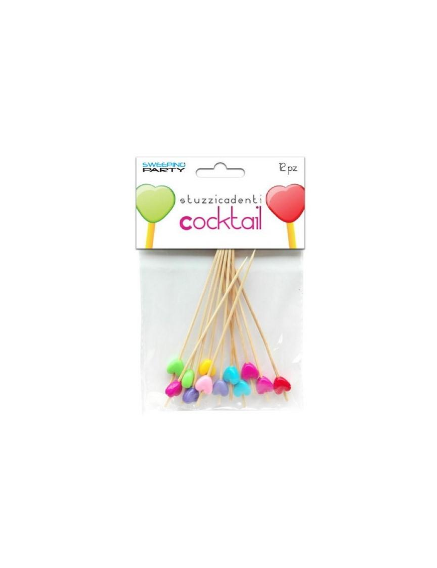 STICKS 12 PIECES HEART