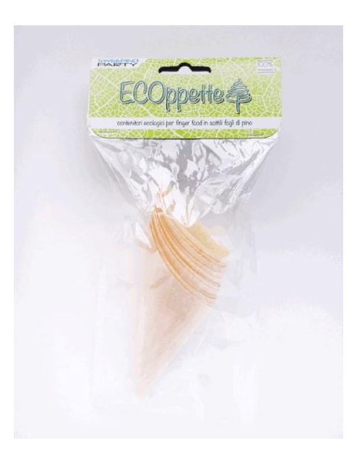 BAMBOO CUPS CONE 125 MM 10 PIECES