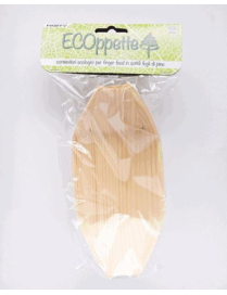 BAMBOO BOAT CUPS 165 MM 8 PIECES