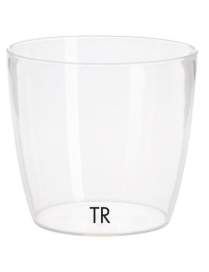 VERVE CRYSTAL TRANSPARENT VASE 13 CENTIMETERS