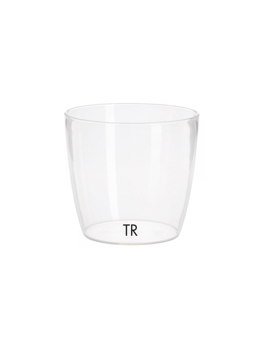 VERVE CRYSTAL VASO TRASPARENTE 13 CENTIMETRI