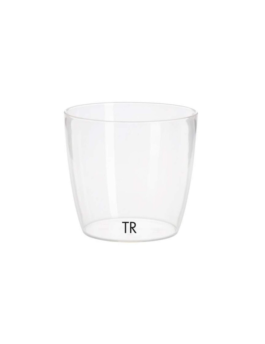 VERVE CRYSTAL VASO TRASPARENTE 18 CENTIMETRI