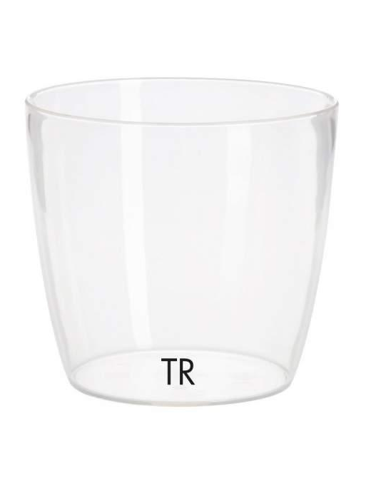 VERVE CRYSTAL TRANSPARENT VASE 18 CENTIMETERS