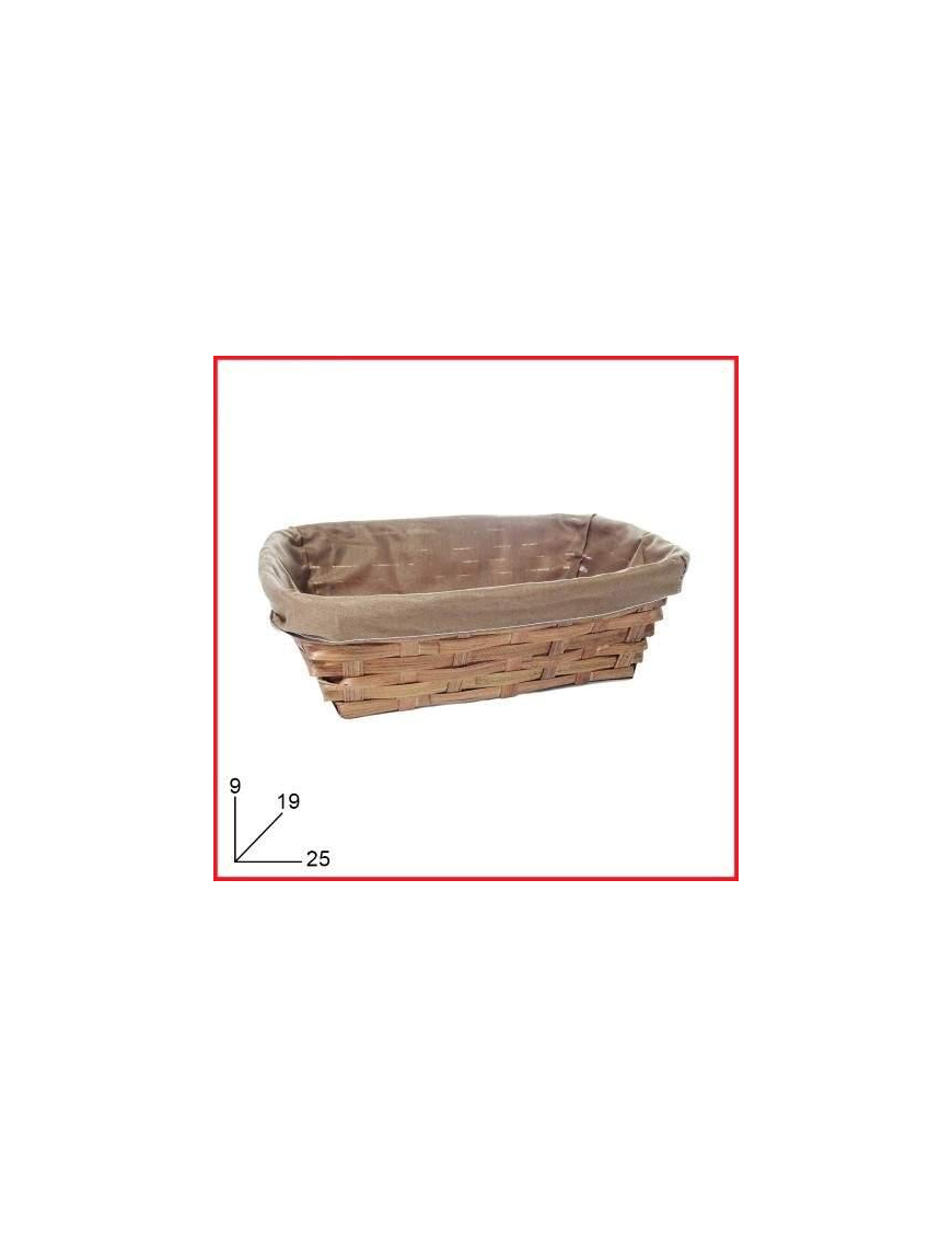 CESTINO PANE 25x19x9cm