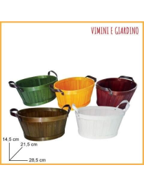BAMBOO BASKET 28x21x14cm
