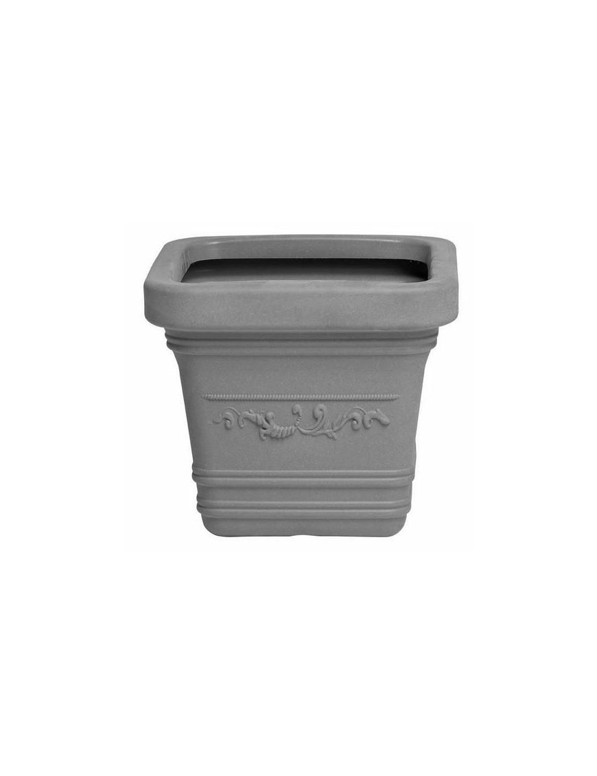VASO QUADRO PRESTIGE 40 CENTIMETRI ANTRACITE