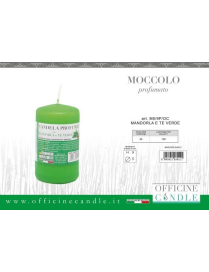 MOCCOLO 5x9 CENTIMETRI MANDORLAeTE VERDE