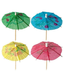COCKTAIL LINE STICKS UMBRELLA 144 PIECES