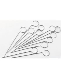 LINEA GADGET SPIEDINI IN ACCIAIO mm100 12pezzi