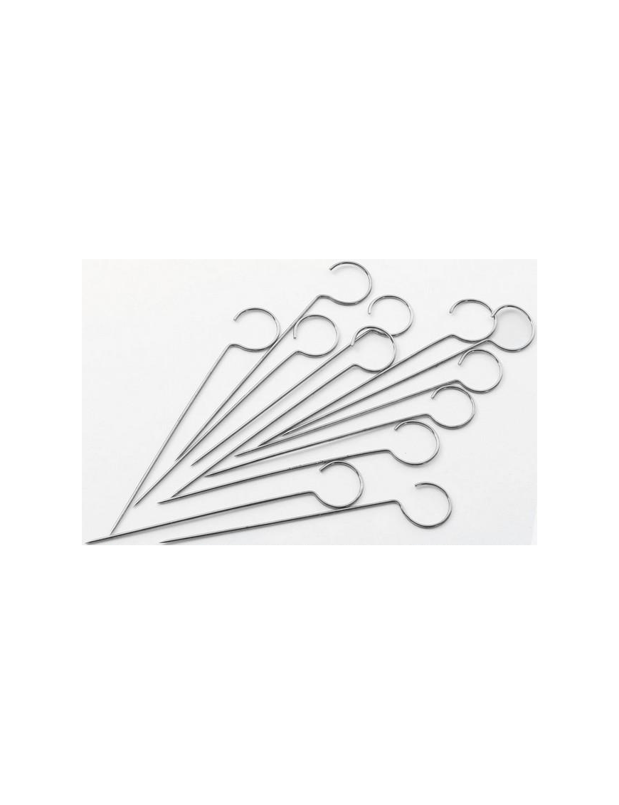 GADGET LINE STEEL SKEWERS mm100 12 pieces