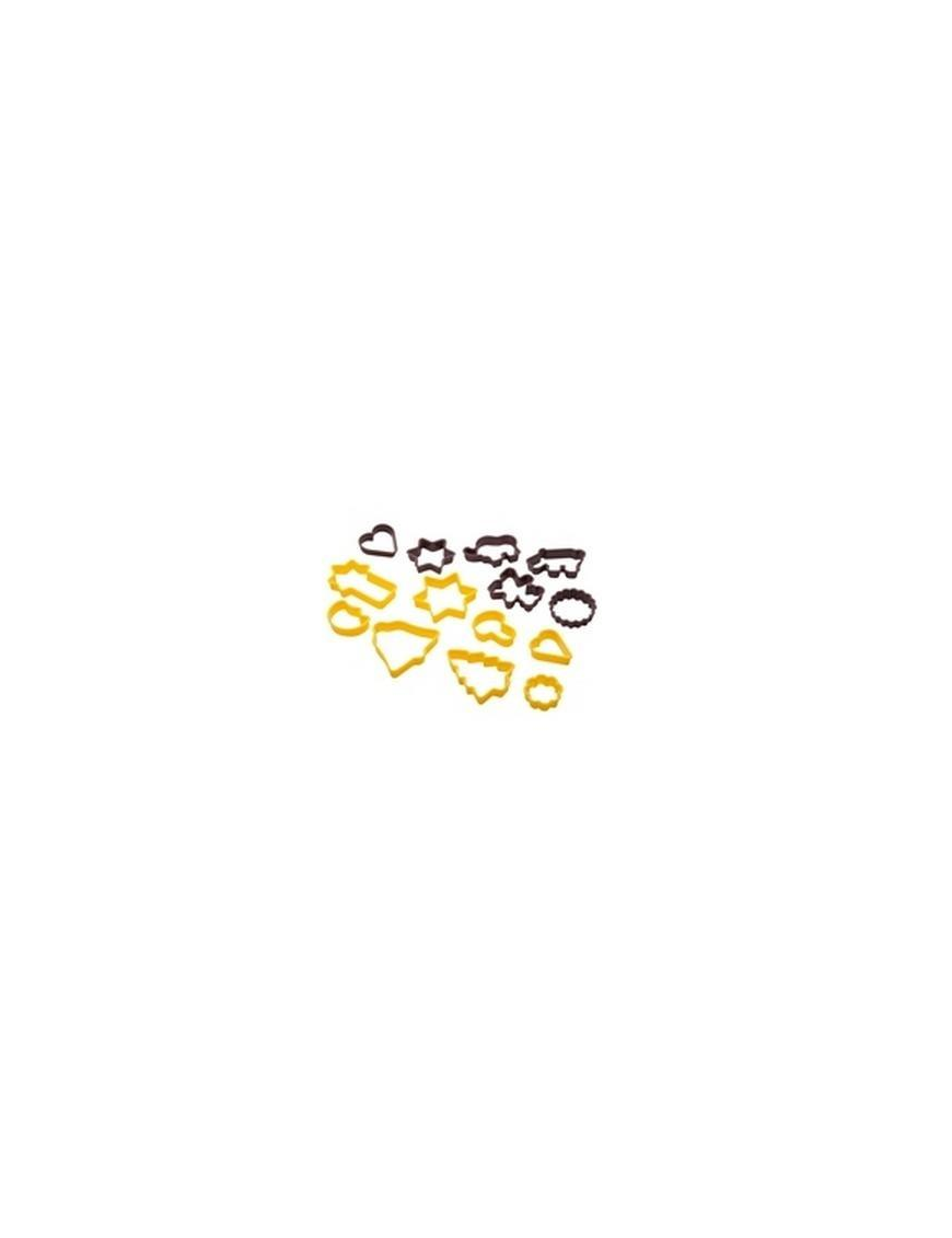 SWEETS LINE ASSORTED COOKIE CUTTERS 14 pieces