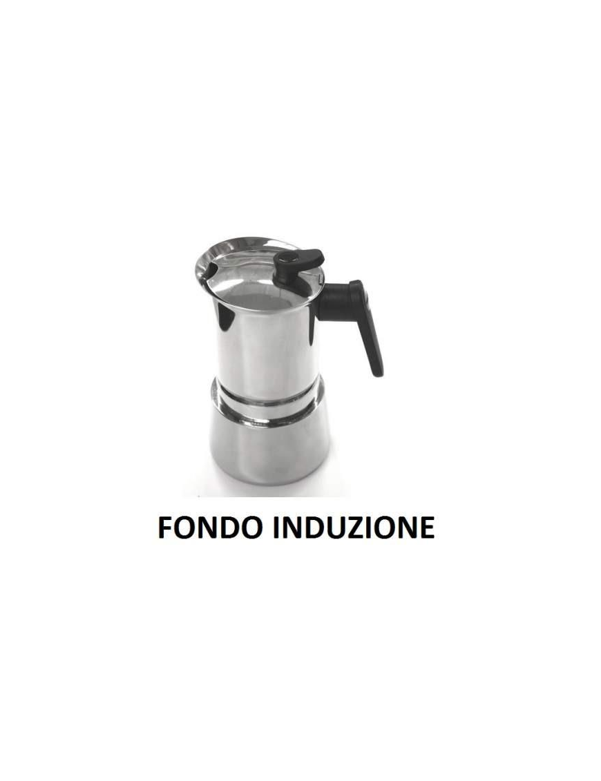 LINEA CAFFE' CAFFETTIERA ACCIAIO 2tazze