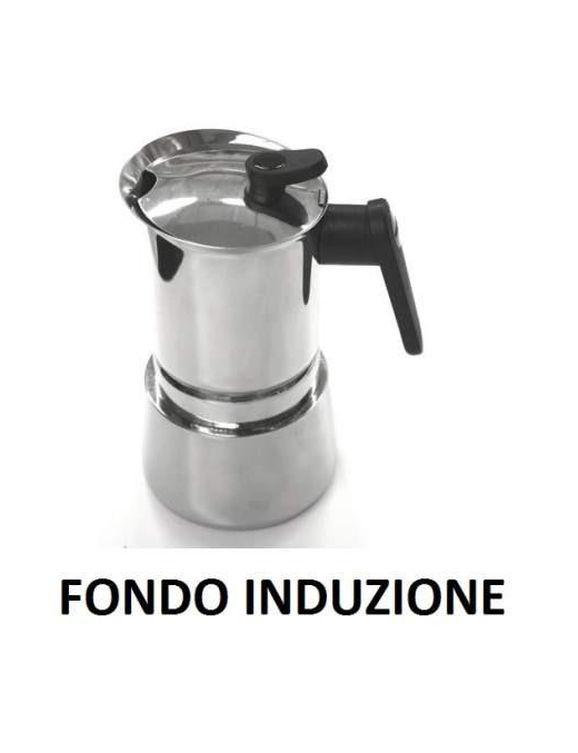 LINEA CAFFE' CAFFETTIERA ACCIAIO 2tazze