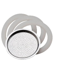 REPLACEMENT COFFEE LINE 3 GASKETS + 1/2 cup FILTER