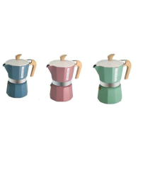 L.CAFFE' CAFFETTIERA MY MOKA COLOUR 6t