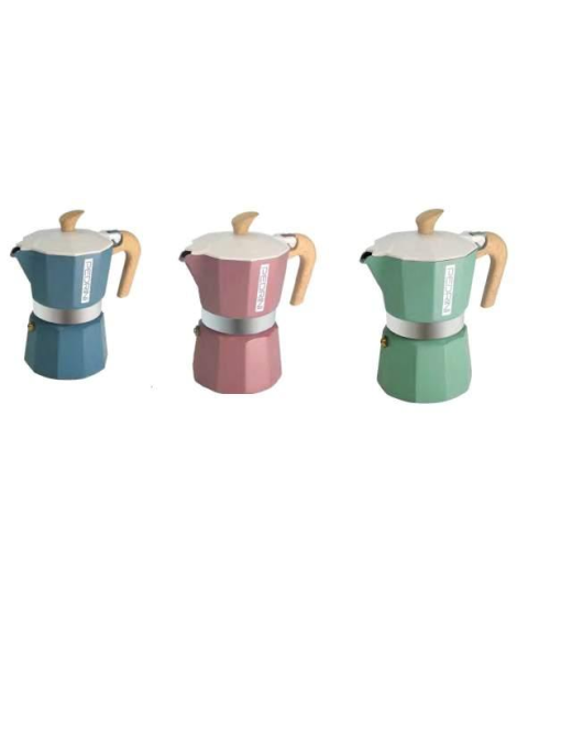 L.CAFFE' CAFFETTIERA MY MOKA COLOUR 6t