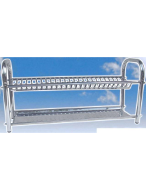 SCOLAPIATTI 80cm INOX