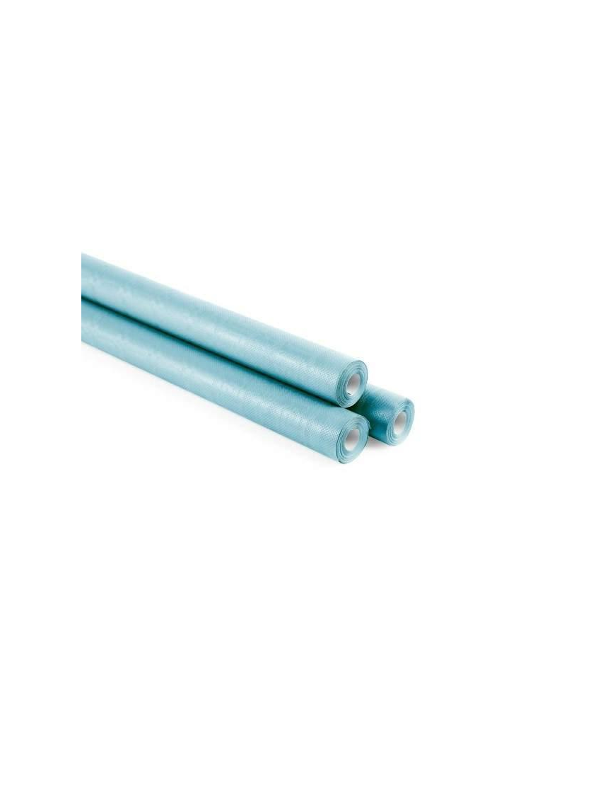 BLUE DAMASK TABLECLOTH ROLL 7x1.18m