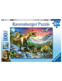 PUZZLE 100 pieces THE ERA OF THE DINOSAURS