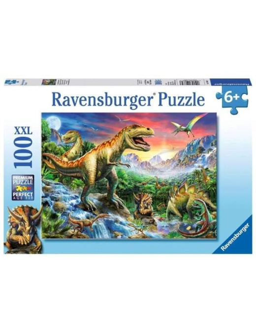 PUZZLE 100 pieces THE ERA OF THE DINOSAURS