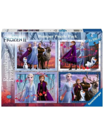 PUZZLE  100 pezzi X4 FROZEN