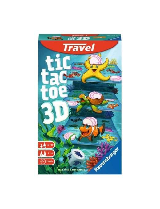 TRAVEL GAMES TIC TAC TOE 3D