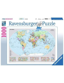 PUZZLE 1000 pieces POLITICAL WORLD MAP