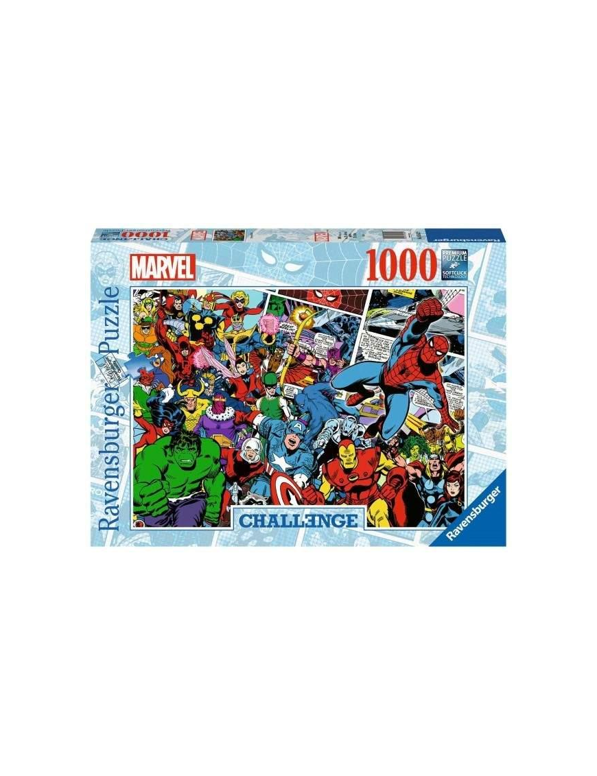 PUZZLE 1000 pezzi CHALLENGE MARVEL