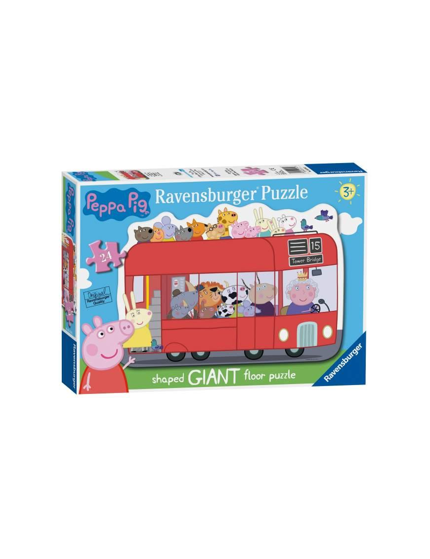 PUZZLE 24 pieces PEPPA PIG