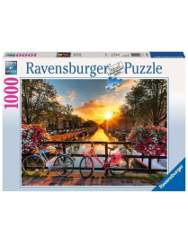 PUZZLE 1000 pezzi BICI AD AMSTERDAM