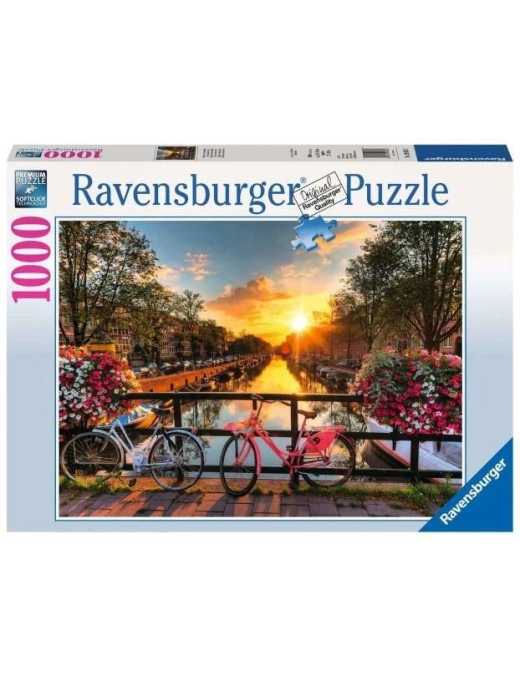 PUZZLE 1000 pezzi BICI AD AMSTERDAM