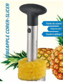 PINEAPPLE SLICER WITH SLICER MEASUREMENT