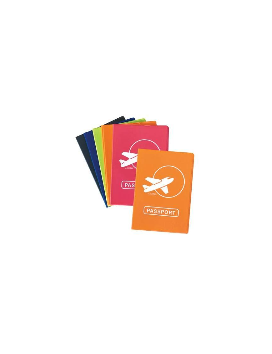 ORNA COLORED PASSPORT CASE