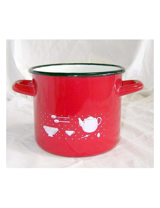 20 CM GLAZED POT