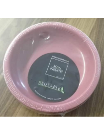L.COLOR ROSA PIATTI FONDI 6pz RIUSO