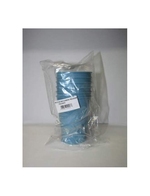 L.COLOR CELESTE BICCHIERI 6pz RIUSO
