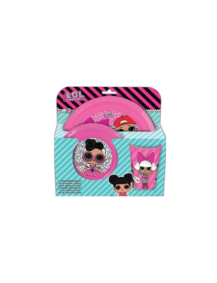 LOL SET PRANZO 3pz ST44315