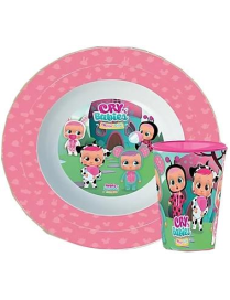 CRY BABIES SET PRANZO 3pz
