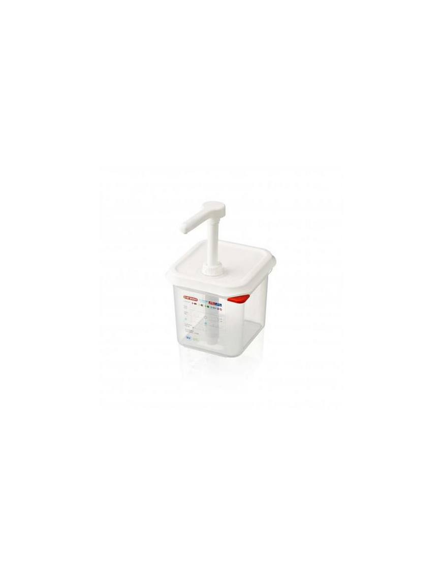 SAUCE DISPENSER 2.6lt TRANSPARENT