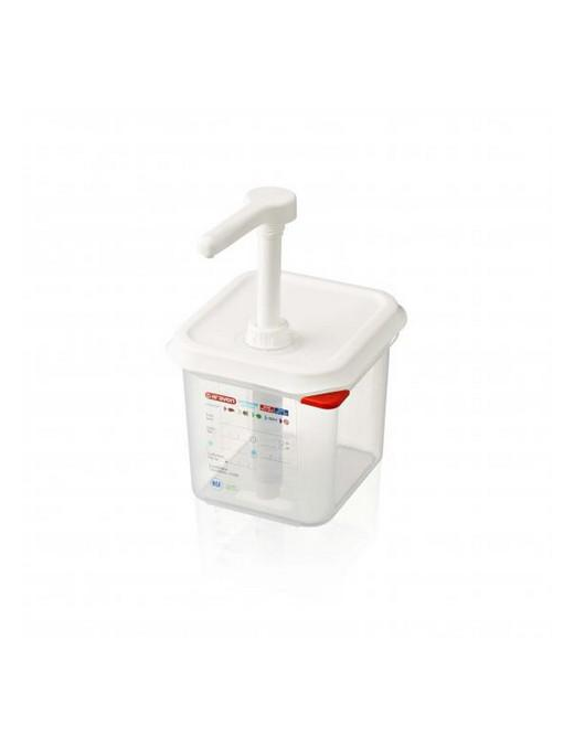 SAUCE DISPENSER 2.6lt TRANSPARENT