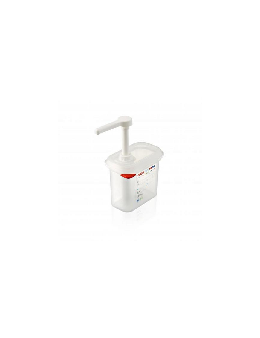 SAUCE DISPENSER 1.5lt TRANSPARENT