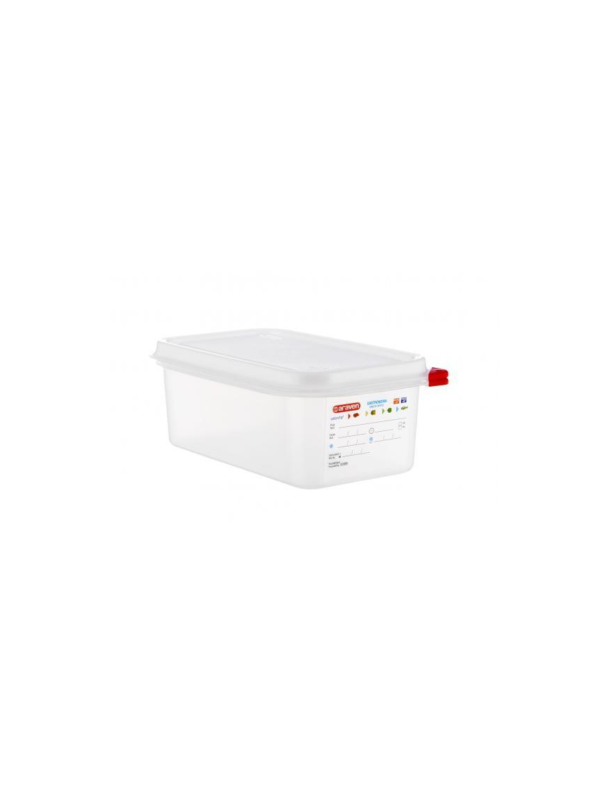 HERMETIC 1/4 CONTAINER 265x162x100mm