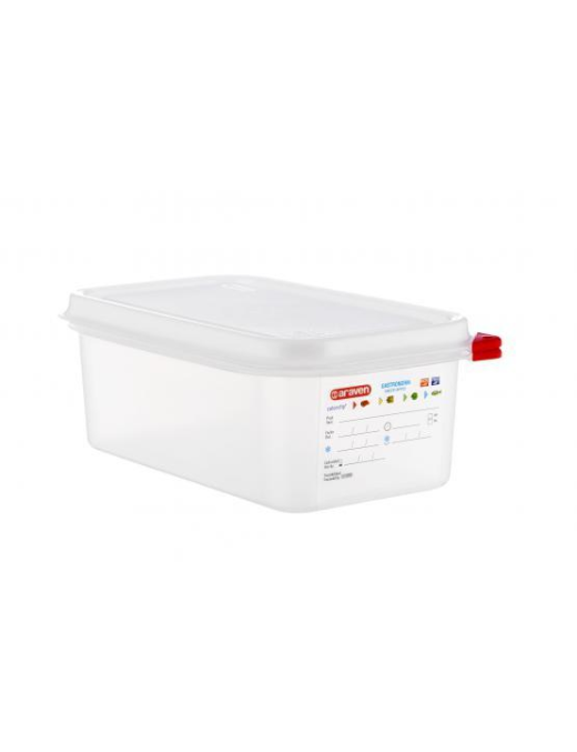HERMETIC 1/4 CONTAINER 265x162x100mm