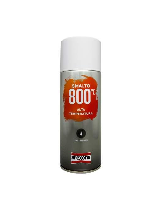 HIGH TEMPERATURE ACRYLIC ENAMEL 400ml BLACK