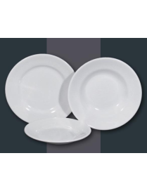 TIVOLI PIATTO FRUTTA 20cm BIANCO